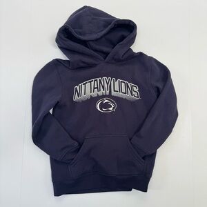 Kids Penn State Navy Hoodie Nittany Lions Size Small 6/7 EUC